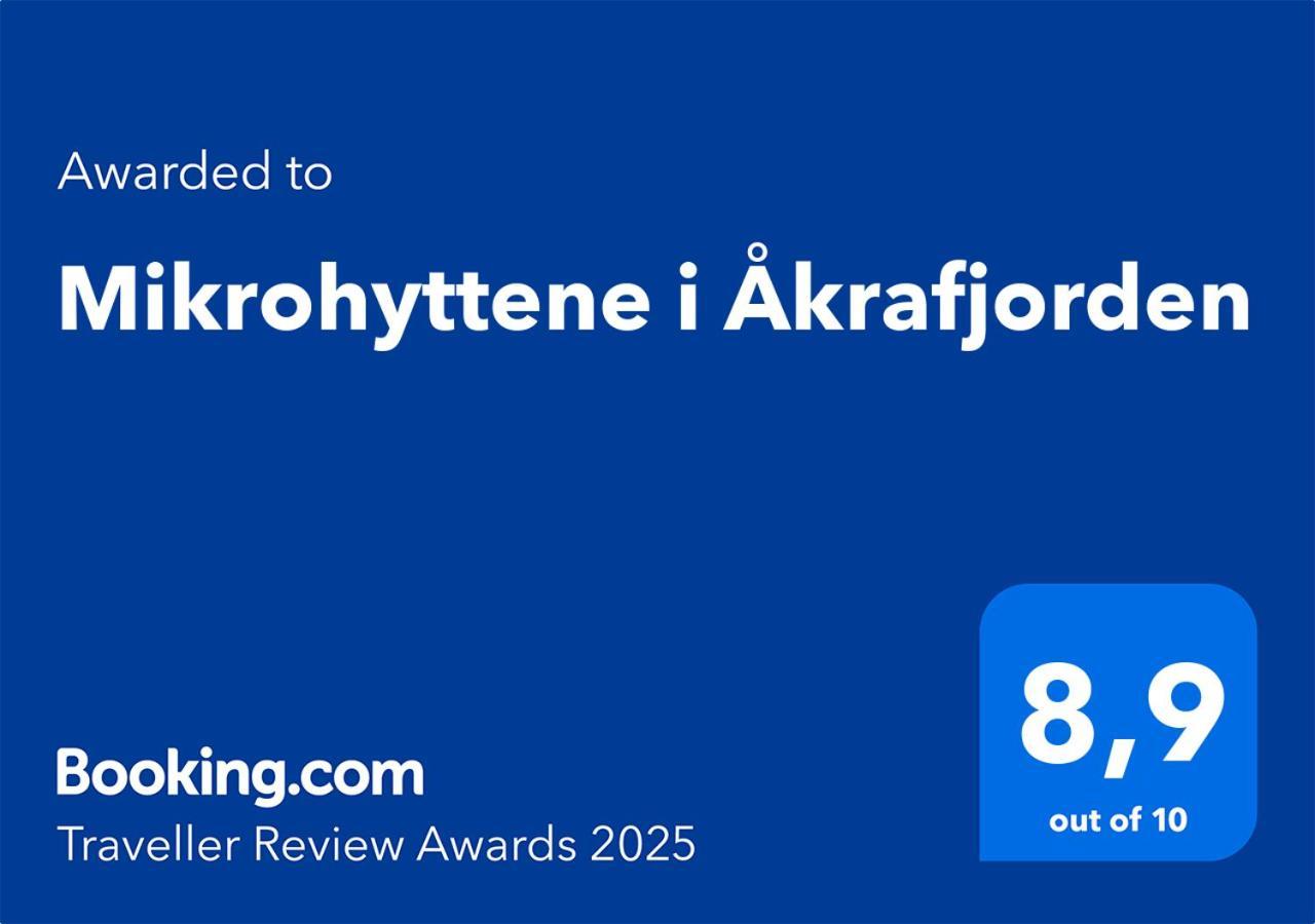 Mikrohyttene I Akrafjorden Etnesjoen Екстериор снимка